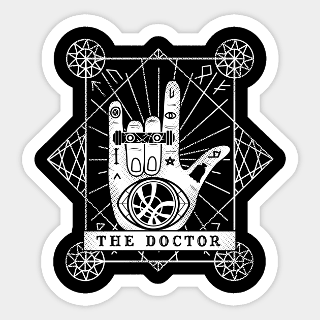 The Doctor Sticker by kellabell9